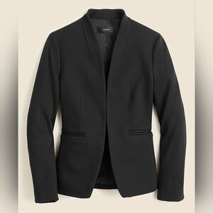 J. Crew Going Out Blazer Stretch Twill Black Size 22